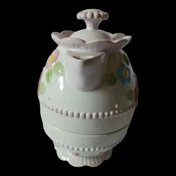 Michel roses  tea set colorful - Picture 3 of 11